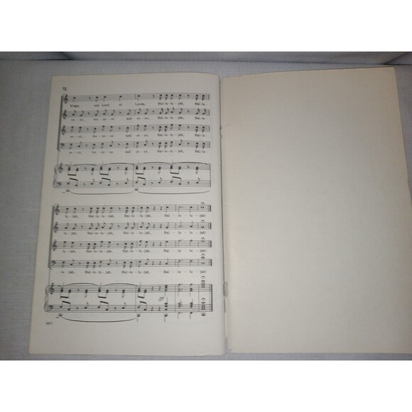 5/$25 Handel's Christmas Messiah SATB Solos James Dasher Sheet Music Songbook - Picture 6 of 7